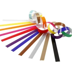 Girlangstrimlor, L: 16 cm, B: 15 mm, mixade färger, 400 st./ 1 förp.