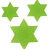Gjutformar, Stjärnor, H: 6+8+10 cm, D: 9 mm, stl. 14,9x22 cm, 1 st.