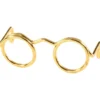 Glasögon, B: 25 mm, guld, 10 st./ 1 förp.