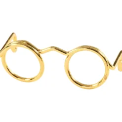 Glasögon, B: 25 mm, guld, 10 st./ 1 förp.