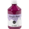 Glitterakrylfärg, mixade färger, 3000 ml, 6x500 ml/ 1 förp.