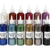 Glitterlim, mixade färger, 12x118 ml/ 1 förp.
