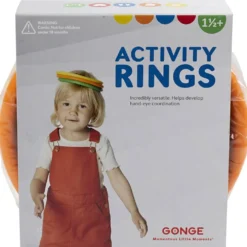 GONGE® Activity rings - aktivitetsringar, Dia. 16 cm, 6 st./ 1 förp.