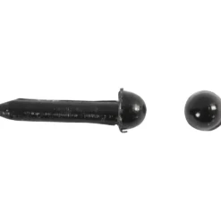 Ögon och nosar för modellering, Dia. 3+6 mm, stl. 8x6+14x11 mm, svart, 20 set/ 1 förp.
