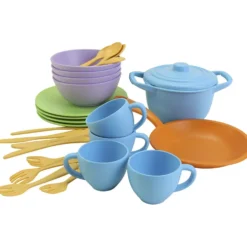 green toys Matservis, 27 delar/ 1 set
