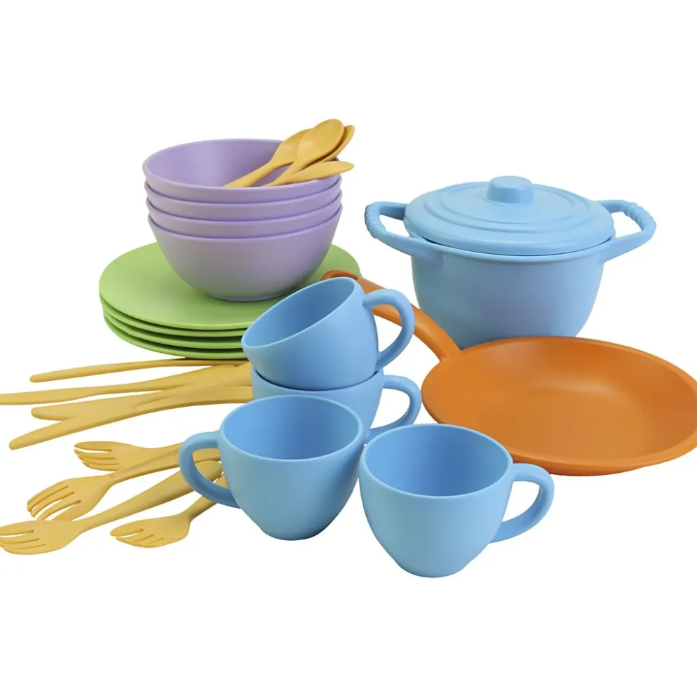 green toys Matservis, 27 delar/ 1 set