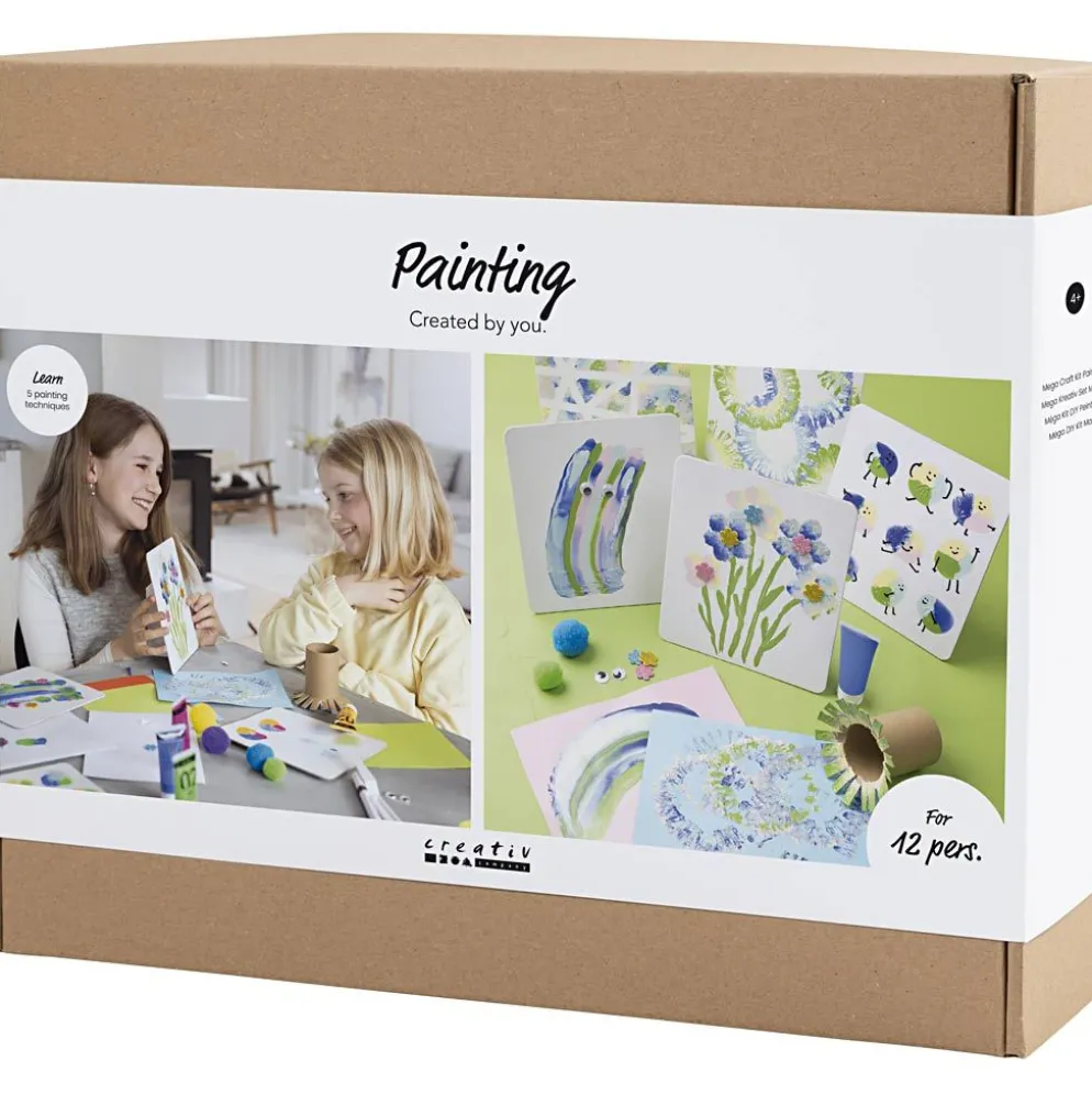Grupp DIY Kit Måla, mixade färger, 1 förp.