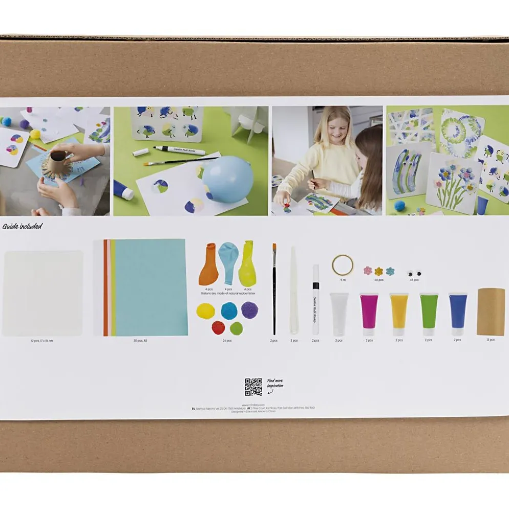 Grupp DIY Kit Måla, mixade färger, 1 förp.