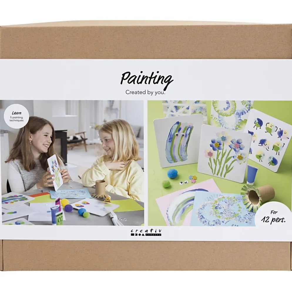 Grupp DIY Kit Måla, mixade färger, 1 förp.