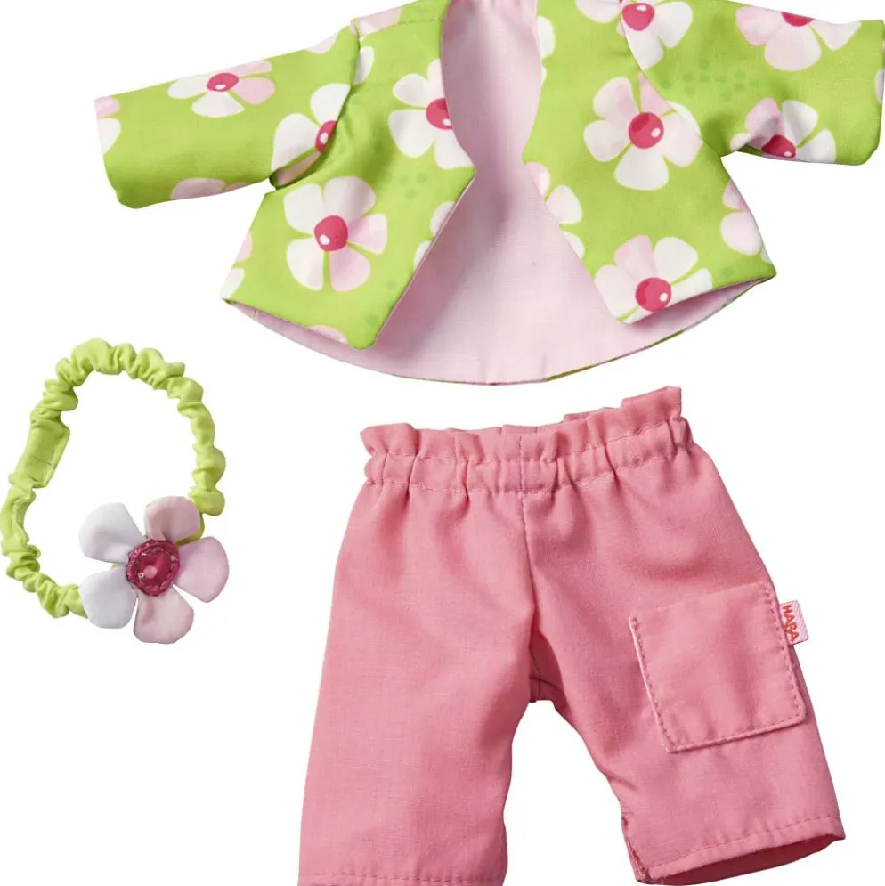 HABA-dockkläder, Blommor, 1 set