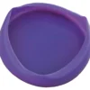Halkfri fot för plastpall, Dia. 15 cm, lila, 1 st.