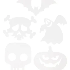 Halloween figur, stl. 25x17 cm, 230 g, vit, 16 st./ 1 förp.