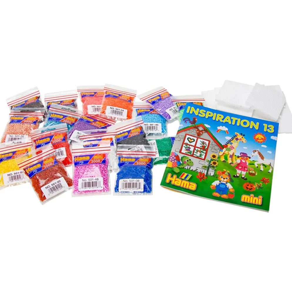 Hama MINI rörpärlor, mini, 36000 st./ 1 förp.