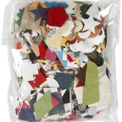 Handgjort Papper, stl. 25-130 mm, 110 g, 500 g/ 1 förp.