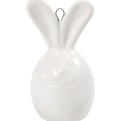 Hare, H: 6,7 cm, Dia. 3,6 cm, vit, 3 st./ 1 förp.