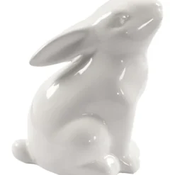 Hare, H: 9 cm, Dia. 5,5 cm, vit, 12 st./ 1 förp.
