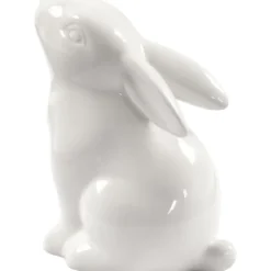 Hare, H: 9 cm, Dia. 5,5 cm, vit, 12 st./ 1 förp.