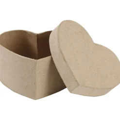 Hjärtask, H: 6 cm, stl. 11,5x11,5 cm, 1 st.