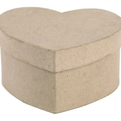 Hjärtask, H: 6 cm, stl. 11,5x11,5 cm, 1 st.