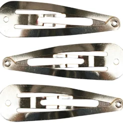 Hårspännen, L: 45 mm, B: 14 mm, försilvrad, 100 st./ 1 förp.