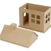 Hus, H: 23 cm, D: 14,5 cm, L: 22,5 cm, 1 st.