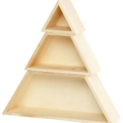 Hyllor, H: 8+10+12 cm, B: 9+18+29 cm, 1 set