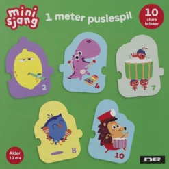 Igelkotten Borste pussel, L: 1 m, 10 brickor, 1 st./ 1 förp.
