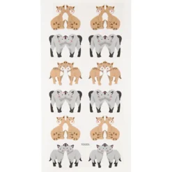 Index stickers, ark 7,5x15 cm, 10 förp./ 1 förp.