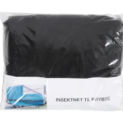Insektsnät till barnsäng, svart, 1 st.
