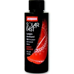 Jacquard Solarfast – Ljuskänslig färg, bränd orange (102), 118 ml/ 1 flaska