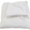 Jerseylakan, Till vilmadrass, stl. 60x120 cm, vit, 1 st.