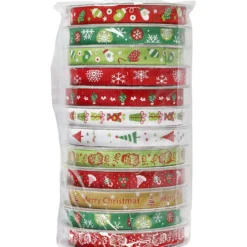 Julband, B: 10 mm, 36 m, 12x3 m/ 1 förp.