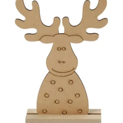 Julfigur, Ren, H: 15 cm, D: 3 cm, B: 11 cm, tjocklek 3 mm, 1 st.