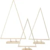 Julgranar, H: 40+50+60 cm, B: 22,5+29+35 cm, 3 st./ 1 förp.