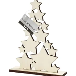 Julgran, H: 19,6 cm, D: 4 cm, B: 14,7 cm, 1 st.