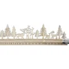 Julkalender, nedräkning, H: 12 cm, L: 40 cm, B: 3,6 cm, 1 st.