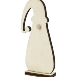 Jultomte, H: 10 cm, D: 1,5 cm, B: 4,5 cm, tjocklek 3 mm, 3 st./ 1 förp.