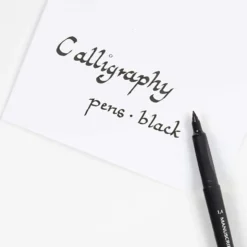 Kalligrafipennor, Tusch, spets 1,4+2,5+3,6+4,8 mm, svart, 4 st./ 1 förp.
