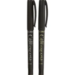 Kalligrafipennor, Tusch, tjocklek 2.4 mm, 2 st./ 1 förp.