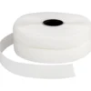 Kardborreband, B: 20 mm, vit, 5 m/ 1 rl.