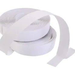 Kardborre-/velcroband, vit, 1 m/ 1 förp.
