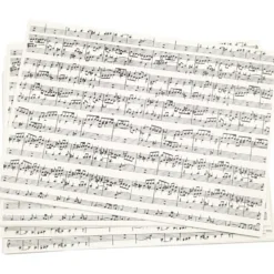 Kardus med tryck, noter, A4, ark 210x297 mm, 100 g, 10 ark/ 1 förp.