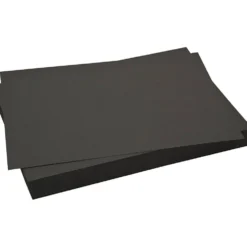 Kartong, ark 50x35 cm, 270 g, svart, 10 ark/ 1 förp.