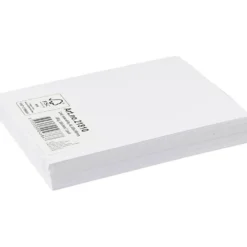 Kartongpapper, A6, ark 105x148 mm, 180 g, vit, 100 ark/ 1 förp.