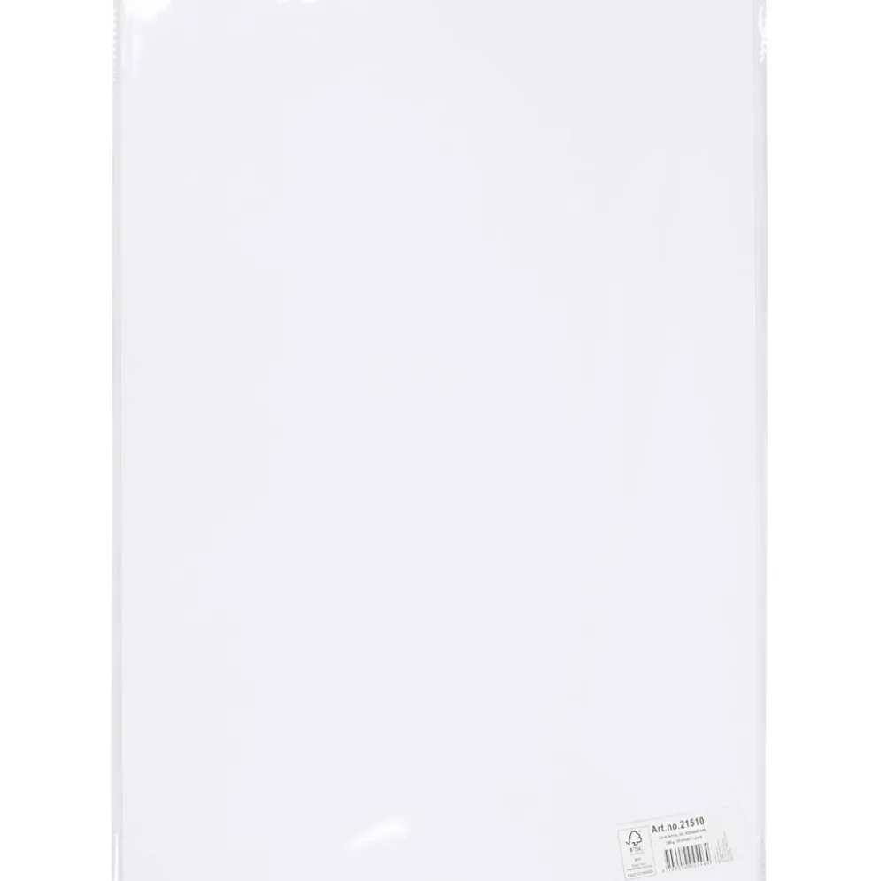 Kartongpapper, A2, ark 420x594 mm, 180 g, vit, 10 ark/ 1 förp.