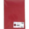 Kartongpapper, A4, 180 g, mörkröd, 25 ark/ 1 förp.