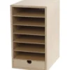 Kartongreol, H: 31,5 cm, D: 24,5 cm, B: 18 cm, A5, 1 st.