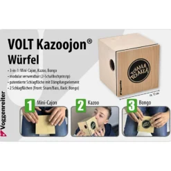 KazooJon®-Set, 4 st./ 1 förp.