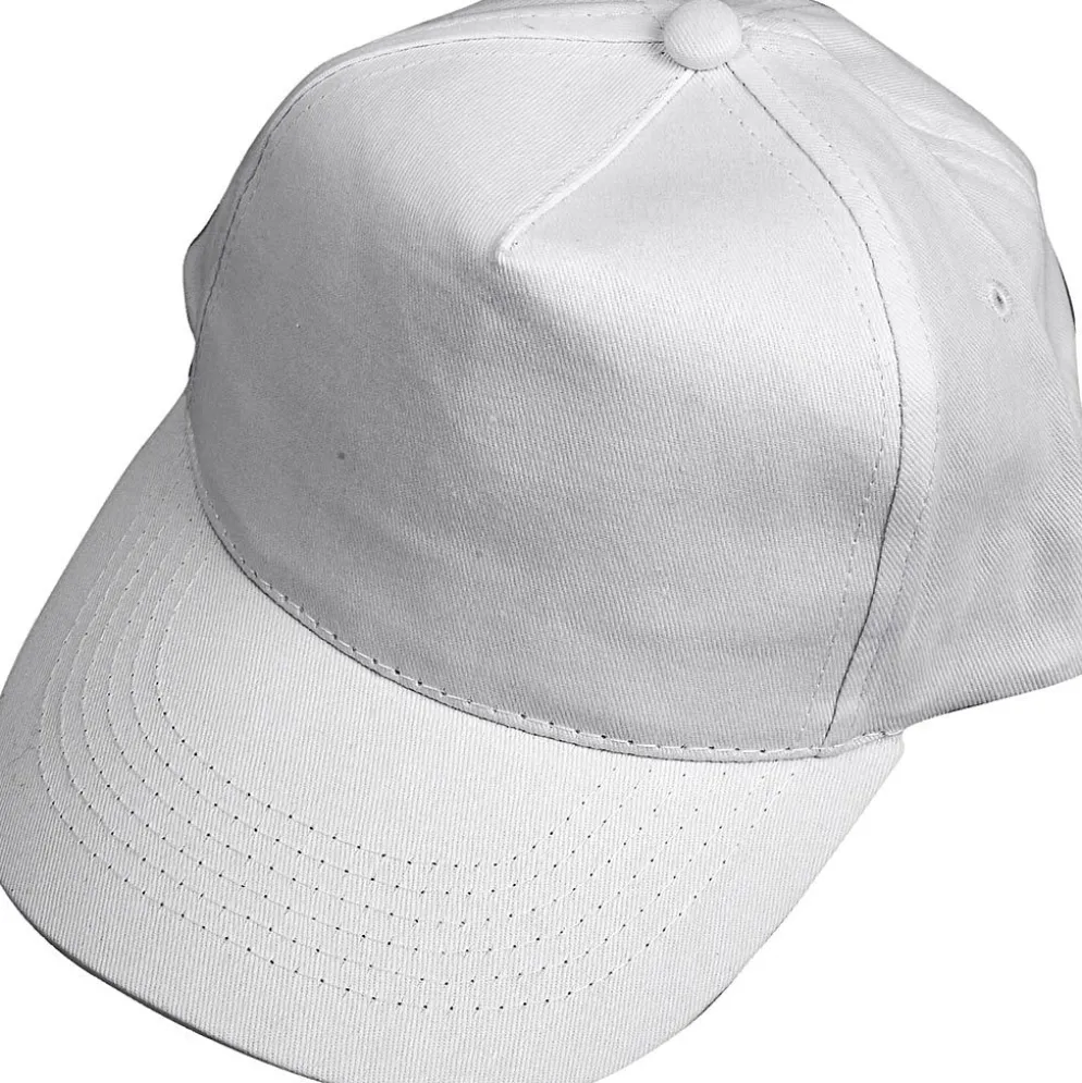 Keps, stl. 49,5-56 cm, vit, 12 st./ 1 förp.