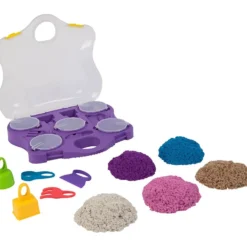 Kinetic Sand® hopfällbar sandlåda, stl. 27.94x30.48x7.12 cm, 900 g/ 1 förp.